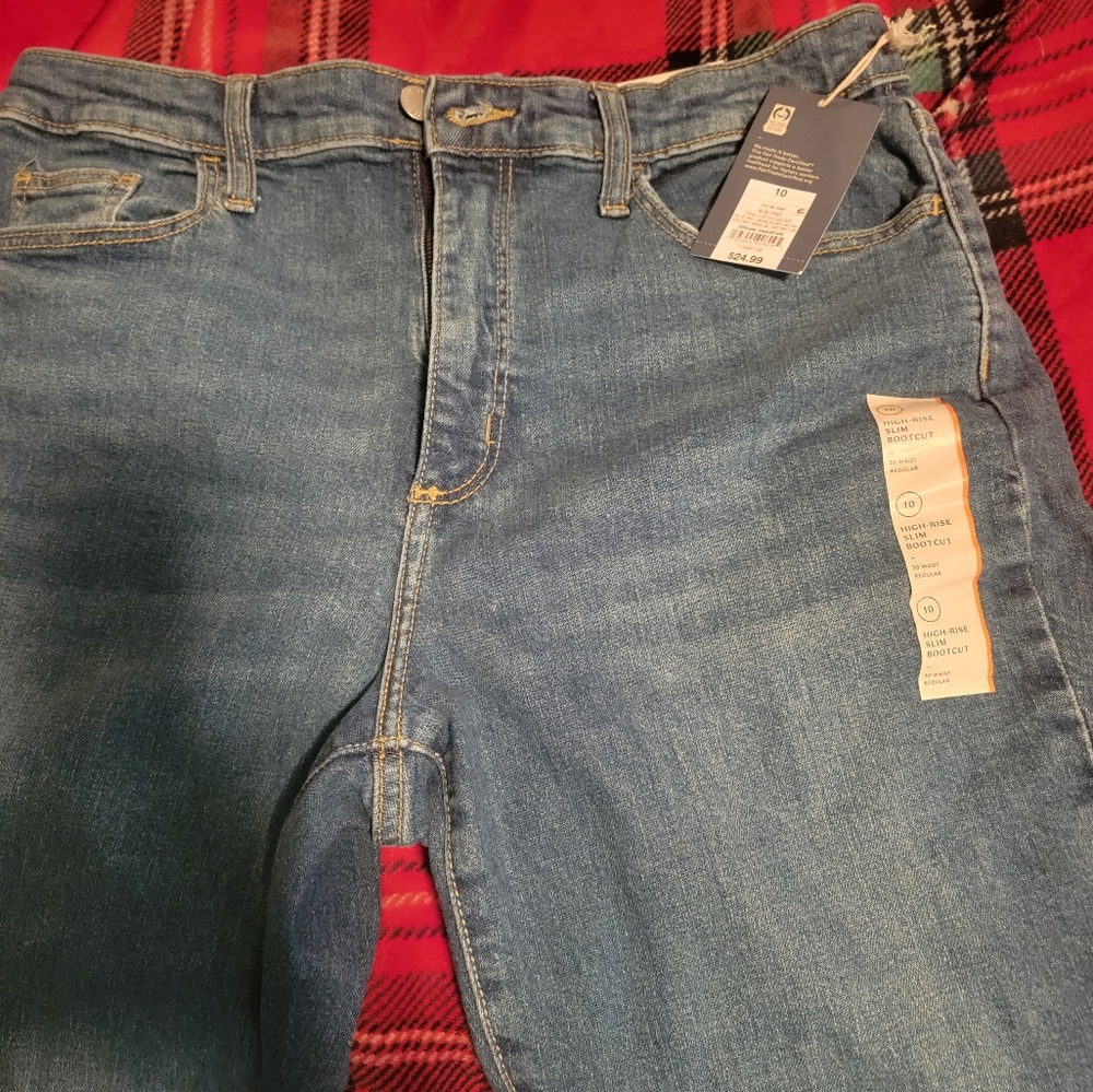 Universal Threads bootcut high rise jeans size 10